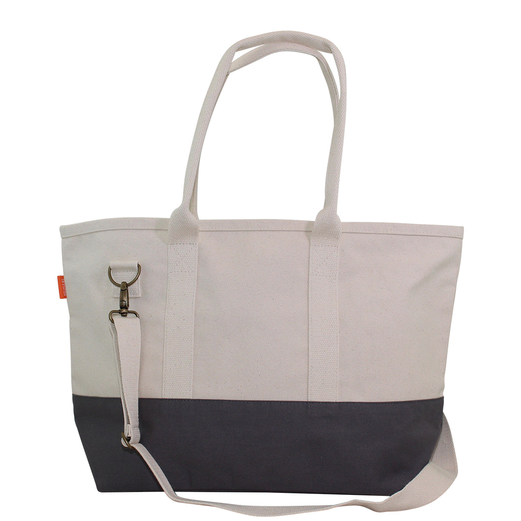 Color Block Utility Tote