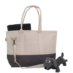 Color Block Utility Tote