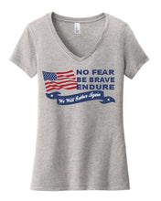 Load image into Gallery viewer, No Fear, Be Brave, Endure T-Shirt